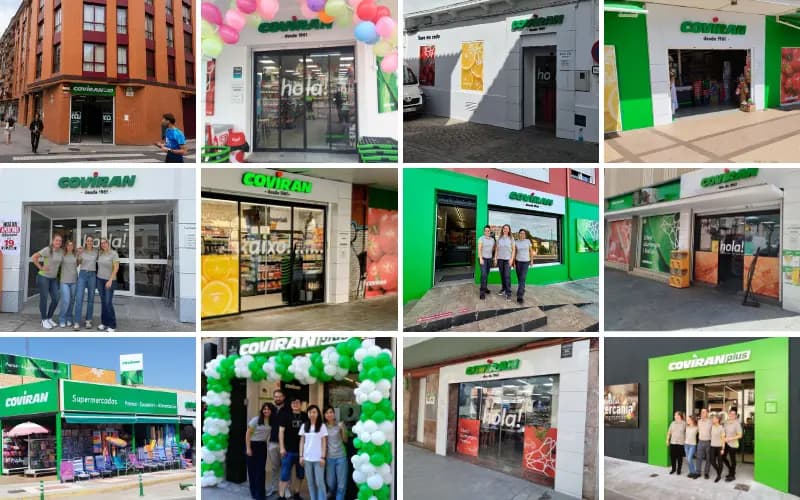 Covirán incorpora catorce supermercados a los nuevos modelos Covirán Origen y Covirán Plus